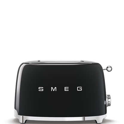 Attēls no SMEG TOASTER 2x2 50� STYLE BLACK TSF01BLEU