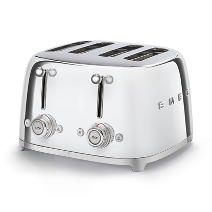 Attēls no SMEG TOASTER 4X4 50�STYLE CHROME TSF03SSEU