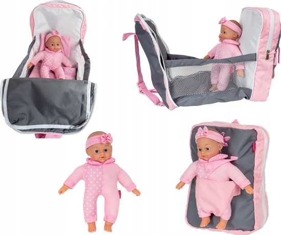 Picture of Smily Play Lalka z plecaczkiem i óeczkiem