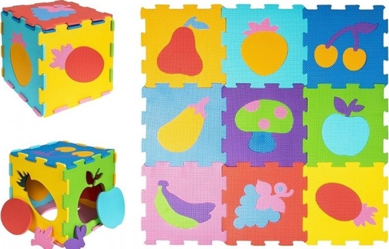 Изображение Smily Play Mata piankowa Owoce