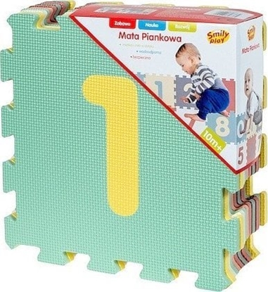 Изображение Smily Play Mata piankowa pastelowa Cyfry