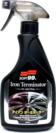Picture of Soft99 Soft99 Iron Terminator pyndo mycia felg 500ml+pedzelek uniwersalny