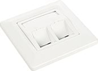 Picture of Solarix moduowe gniazdo 2 Keystone Biae (SX9-2-0-WH)