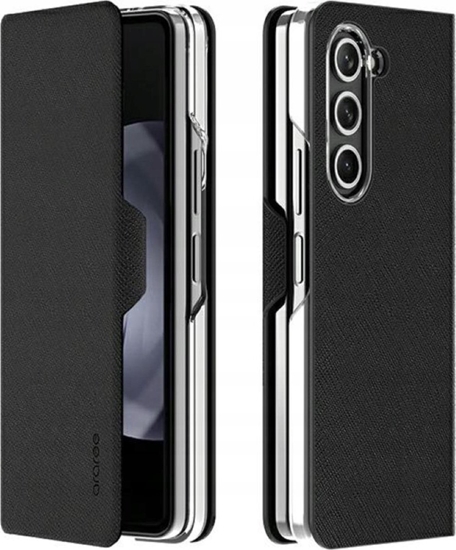 Изображение Sourcing Araree case Bonnet Diary Sam Z Fold5 F946 black/black AR10-01766A