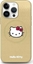Изображение Sourcing Hello Kitty HKHMP14LPGHCKD iPhone 14 Pro 6.1" gold/gold hardcase Leather Kitty Head MagSafe