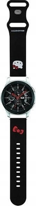 Picture of Sourcing Hello Kitty Universal Strap HKUWLSCHBLK Silicone Kitty Head black/black 22mm
