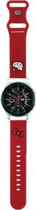 Picture of Sourcing Hello Kitty Universal Strap HKUWLSCHBLR Silicone Kitty Head red/red 22mm