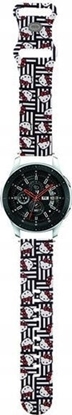 Picture of Sourcing Hello Kitty Universal Strap HKUWLSDISK Silicone Heads & Stripes black/black strap 22mm
