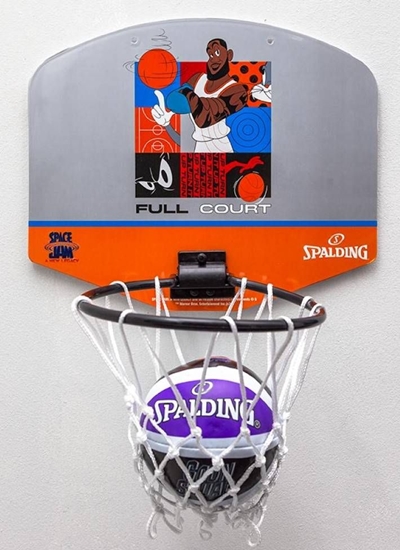 Picture of Spalding Tablica do koszykówki Mini Spalding Space Jam Tune Squad szaro-pomaraczowa 79007Z (T3210) - 689344413037