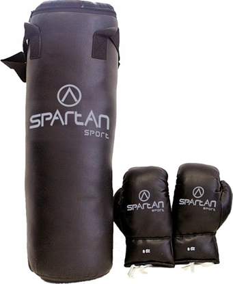 Picture of Spartan Zestaw Bokserski Rkawice Worek Treningowy do Boksowania Podwieszany 8 kg