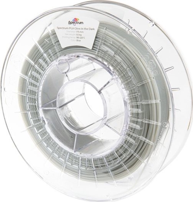 Изображение Spectrum Filament PLA Glow in the Dark 1.75mm Blue 0.5kg