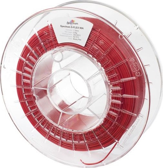 Picture of Spectrum Filament S-Flex 90A 1.75mm BLOODY RED 0.50kg