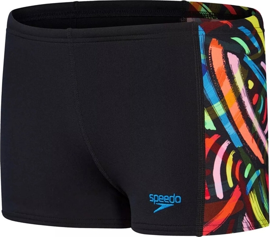 Picture of Speedo Dziecice kpielówki Speedo DIGI ALOV PANL ASHT JM black/volcanic orange/fluo green/bright yellow/lapis rozmiar 13-14
