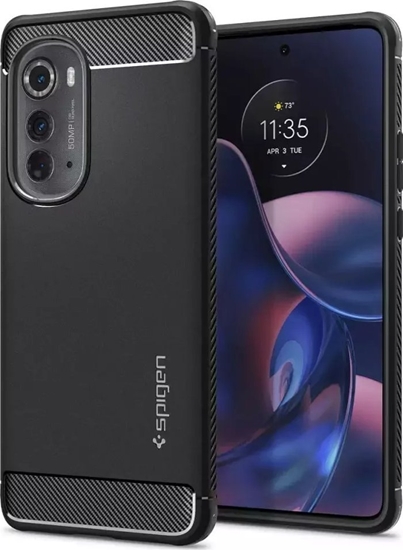 Изображение Spigen Etui Spigen Rugged Armor do Motorola Edge 2022 Matte Black