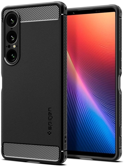 Picture of Spigen Rugged Armor - Etui do Sony Xperia 1 VII (Matte Black)