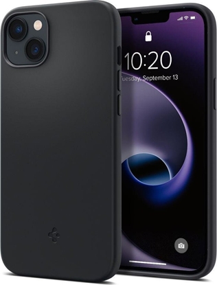 Attēls no Spigen Etui Spigen Silicone Fit Mag MagSafe Apple iPhone 14 Plus Black