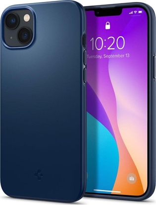 Attēls no Spigen Etui Spigen Thin Fit Apple iPhone 14 Plus Navy Blue