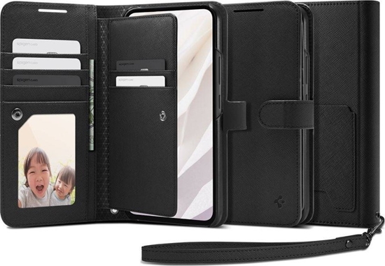 Изображение Spigen Etui Spigen Wallet S Plus Samsung Galaxy A54 5G Black