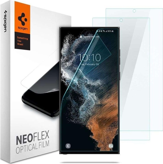 Изображение Spigen FOLIA HYDROELOWA SPIGEN NEO FLEX 2-PACK GALAXY S22 ULTRA