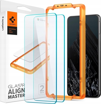 Изображение Spigen Glass tR AlignMaster 2 Pack - Google Pixel 8 Pro