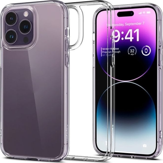 Изображение Spigen Spigen Crystal Hybrid, crystal clear - iPhone 14 Pro Max