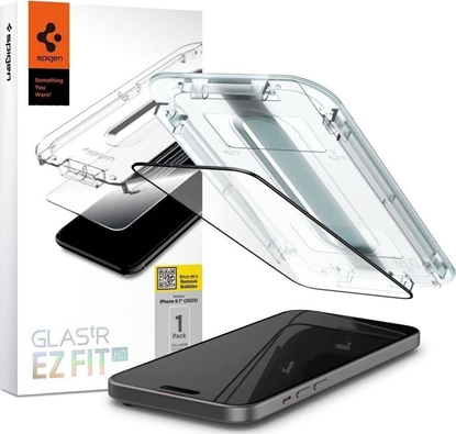 Изображение Spigen Glass tR EZ Fit HD 1 Pack, FC Black - iPhone 15