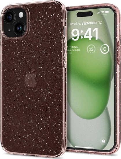 Picture of Spigen Spigen Liquid Crystal Glitter, rose quartz - iPhone 15 Plus