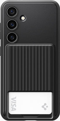Attēls no Spigen Spigen Liquid Slot, matte black - Samsung Galaxy S24+