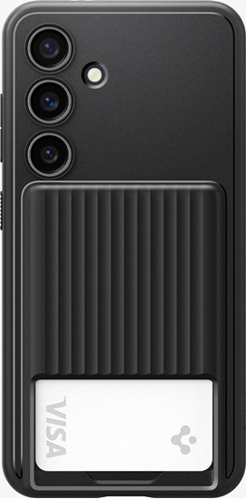 Изображение Spigen Spigen Liquid Slot, matte black - Samsung Galaxy S24+