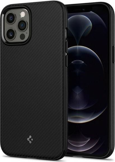 Изображение Spigen Spigen Mag Armor iPhone 12/12 Pro 6,1" czarny mat/matte black ACS01865