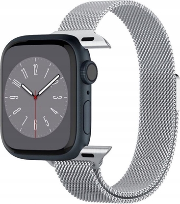 Attēls no Spigen Spigen Metal Fit, silver - Apple Watch 41mm/40mm/38mm