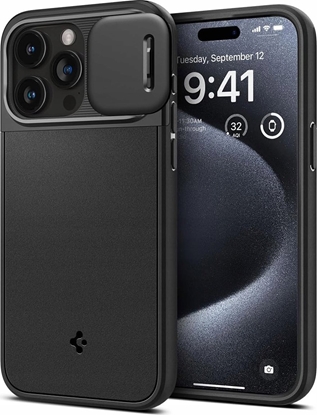 Attēls no Spigen Spigen Optik Armor iPhone 16 Pro Max 6,7" MAG Magsafe czarny/black ACS08015