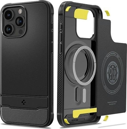 Attēls no Spigen Spigen Rugged Armor MAG iPhone 15 Pro Max 6,7" Magsafe czarny/matte black ACS06561