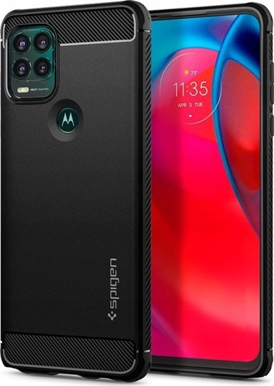 Picture of Spigen Spigen Rugged Armor, black - Motorola Moto G Stylus 5G