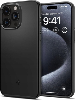 Attēls no Spigen Spigen Thin Fit Mag iPhone 16 Pro Max Magsafe czarny/black ACS07978