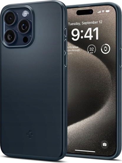 Picture of Spigen Spigen Thin Fit MagSafe Case for iPhone 16 Pro Max - Dark Gray