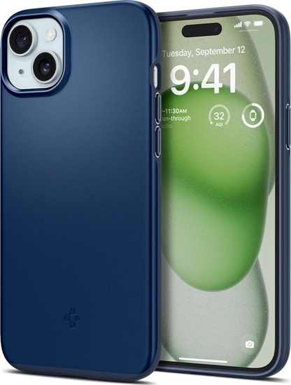 Picture of Spigen Spigen Thin Fit, navy blue - iPhone 15 Plus
