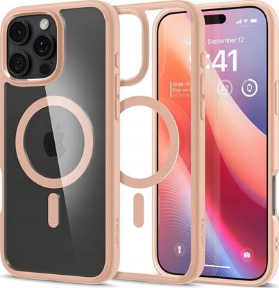 Attēls no Spigen Spigen Ultra Hybrid MagSafe, rose titanium - iPhone 16 Pro Max