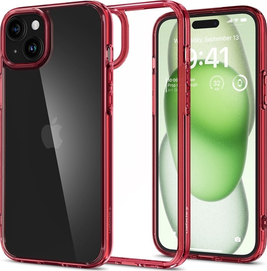 Picture of Spigen Spigen Ultra Hybrid, red crystal - iPhone 15 Plus