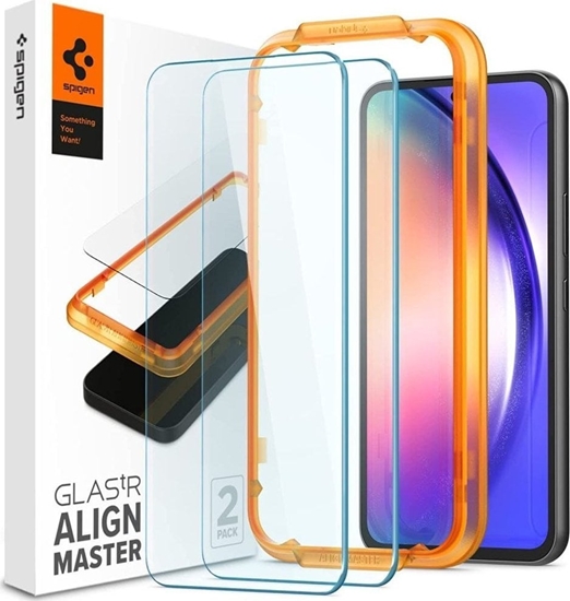 Picture of Spigen SZKO HARTOWANE SPIGEN ALM GLAS.TR 2-PACK GALAXY A54 5G CLEAR