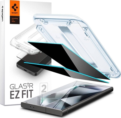 Picture of Spigen SZKO HARTOWANE SPIGEN GLAS.TR EZ FIT 2-PACK GALAXY S24 ULTRA PRIVACY