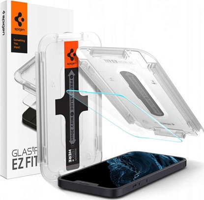 Attēls no Spigen Szko hartowane Spigen GLAS.tR ez Fit Apple iPhone 13/13 Pro