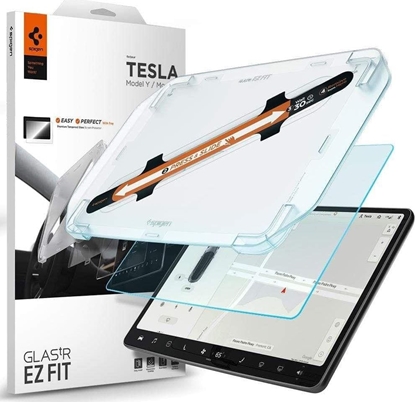Attēls no Spigen SZKO HARTOWANE SPIGEN GLAS.TR EZ FIT TESLA MODEL Y / 3