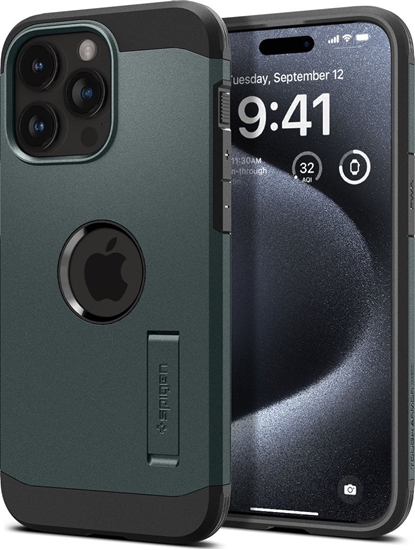 Picture of Spigen Tough Armor MagSafe, abyss green - iPhone 15 Pro