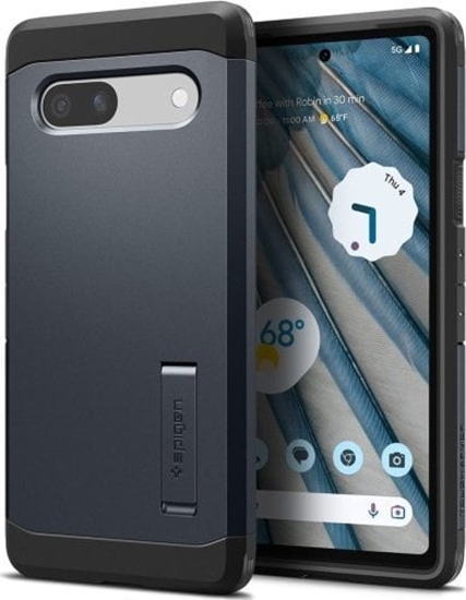 Picture of Spigen Tough Armor, metal slate - Google Pixel 7a