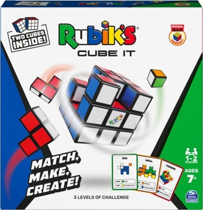 Attēls no Spin Master Kostka Rubika Cube It 2 kostki w rodku ukadanie wzorów o rónych ksztatach p6 6063268 Spin Master
