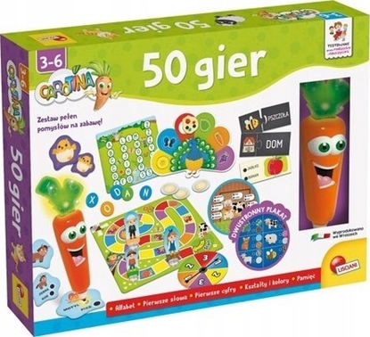 Attēls no Spin Master Zestaw 50 gier Carotina