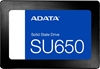 Picture of SSD|ADATA|SU650|2TB|Write speed 450 MBytes/sec|Read speed 520 MBytes/sec|2,5"|TBW 600 TB|MTBF 2000000 hours|ASU650SS-2TT-R