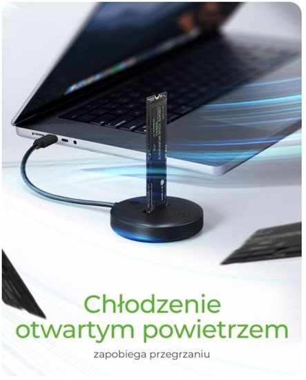 Picture of Icy Box Dockingstation IcyBox für NVMe & SATA M.2 SSD