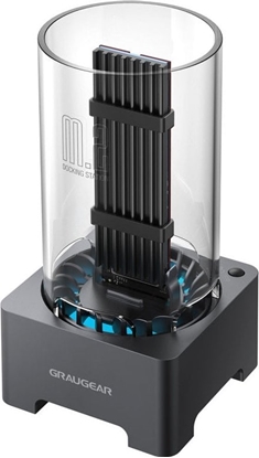 Picture of Stacja dokujca Graugear Docking Station dla M.2 NVMe SSD z radiatorem i wentylatorem